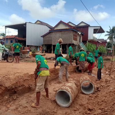 Drainage Channels for Flooded Areas