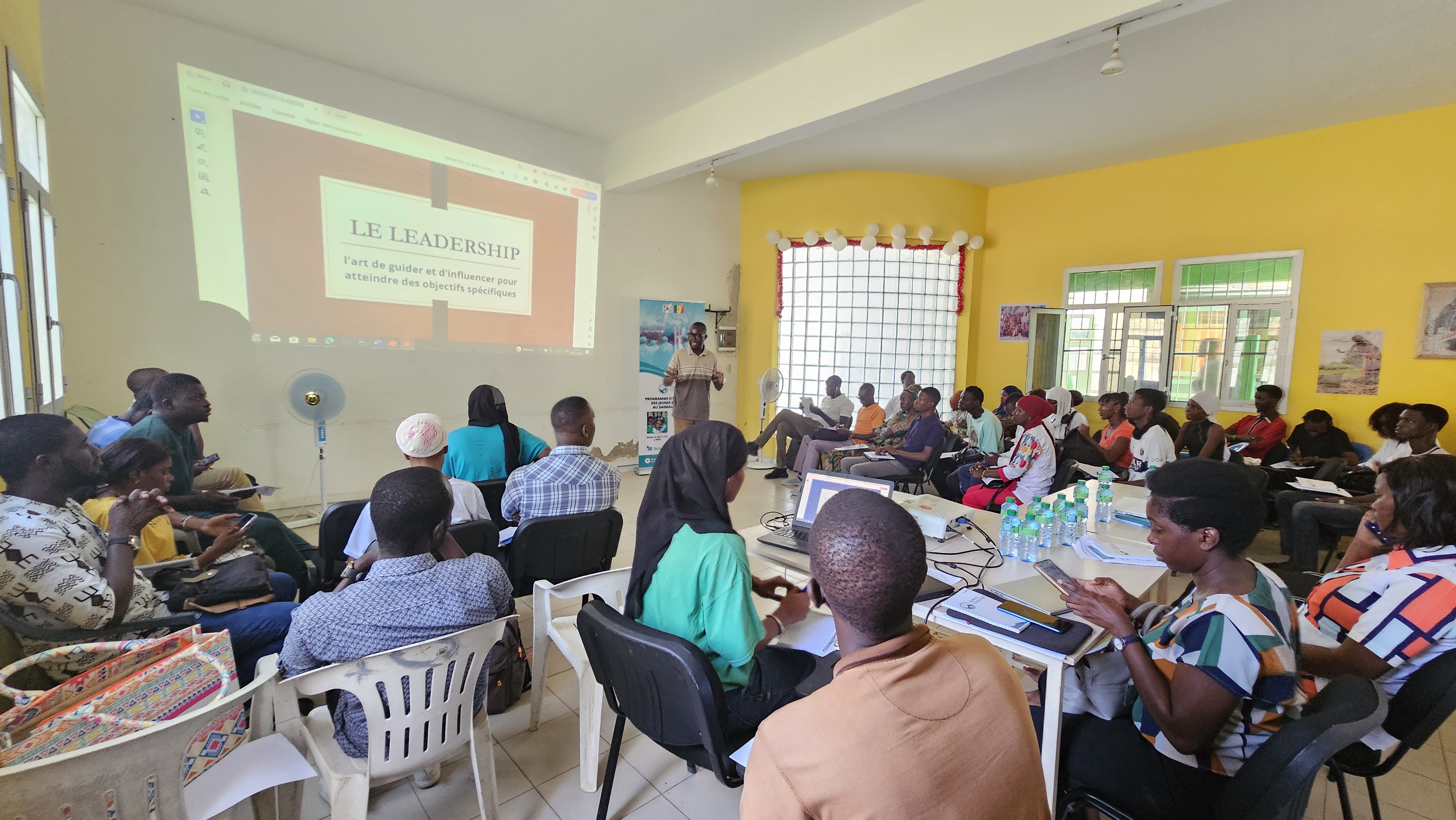 새마을 운동 및 리더십 교육 모습
